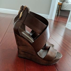 Diane Von Furstenberg Wedge Sandals